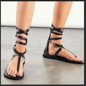 Anya Gladiator Sandal Black NWT